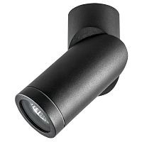 Светильник наклодной Lightstar ILLUMO F HP GU10 220В Черный IP65 картинка 